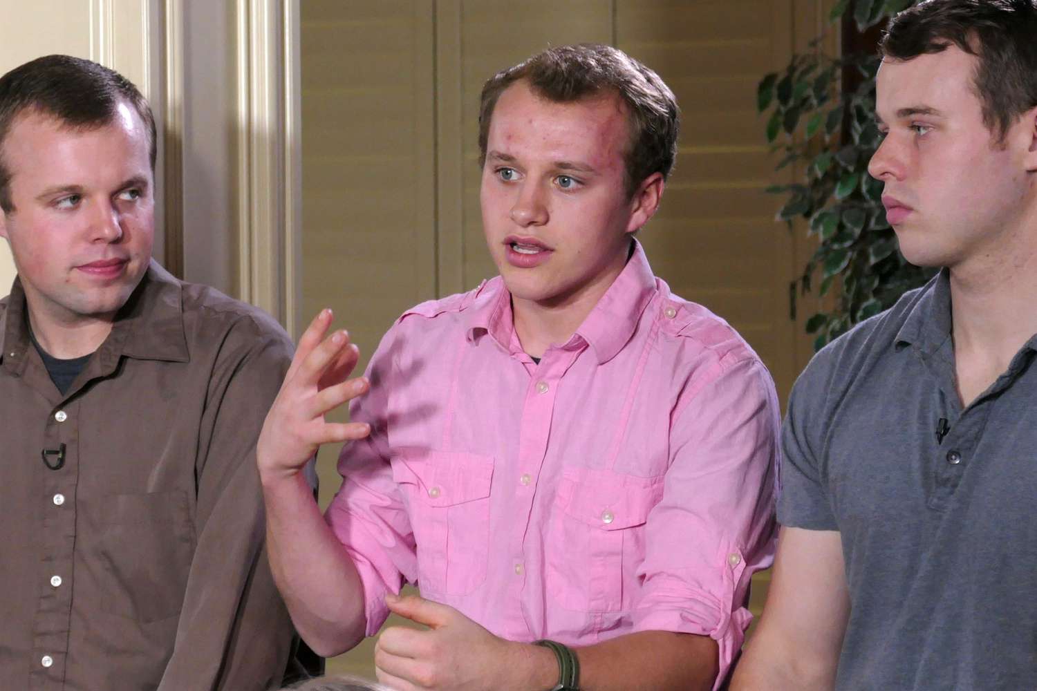 Josiah Duggar Talking Interview with Brothers