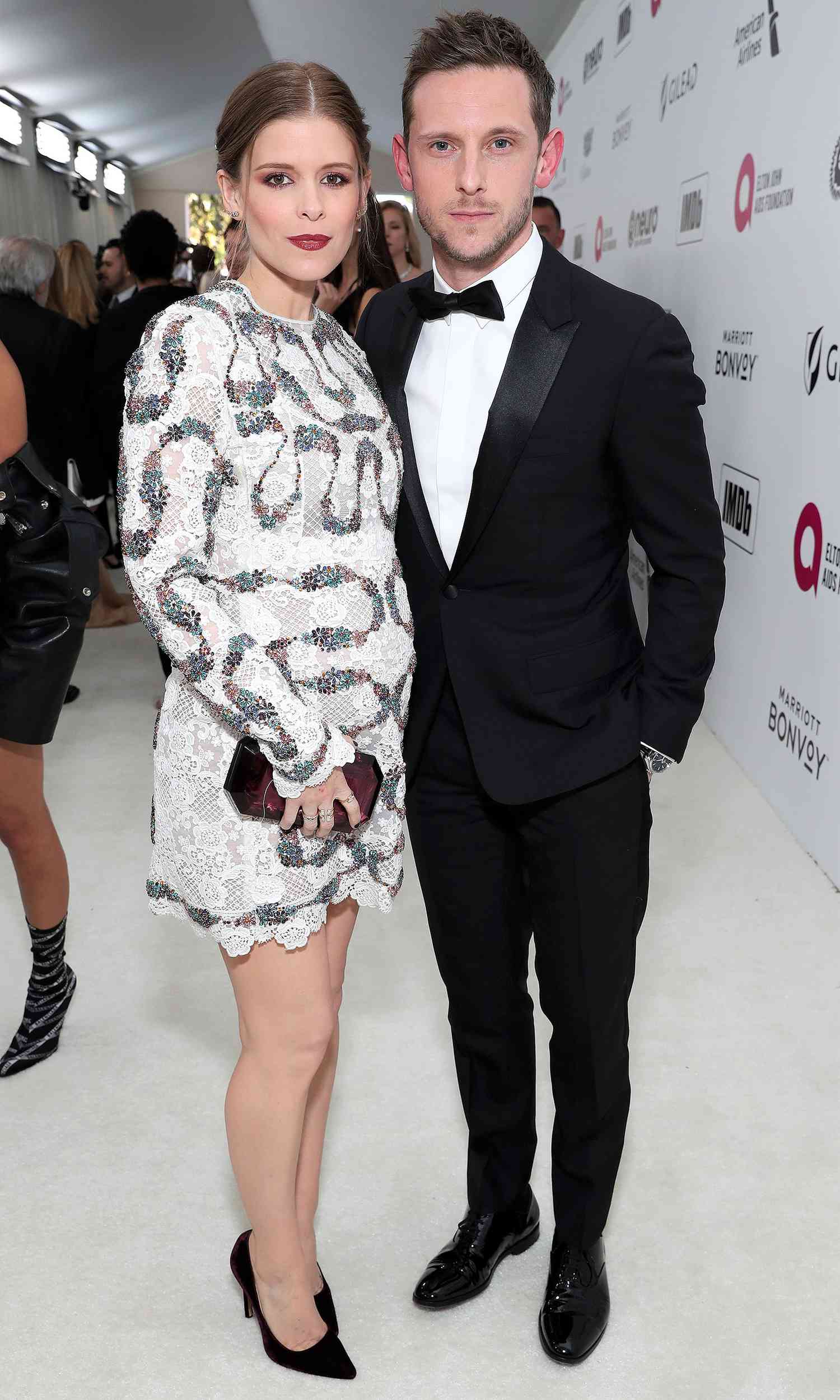 Pregnant Kate Mara and Jamie Bell