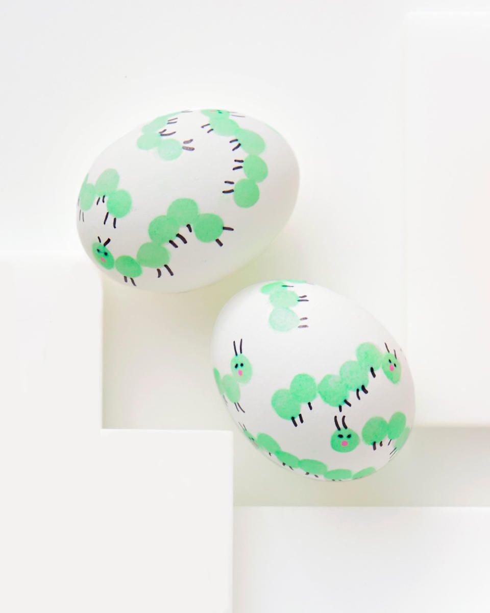 Egg Decorations Caterpillar