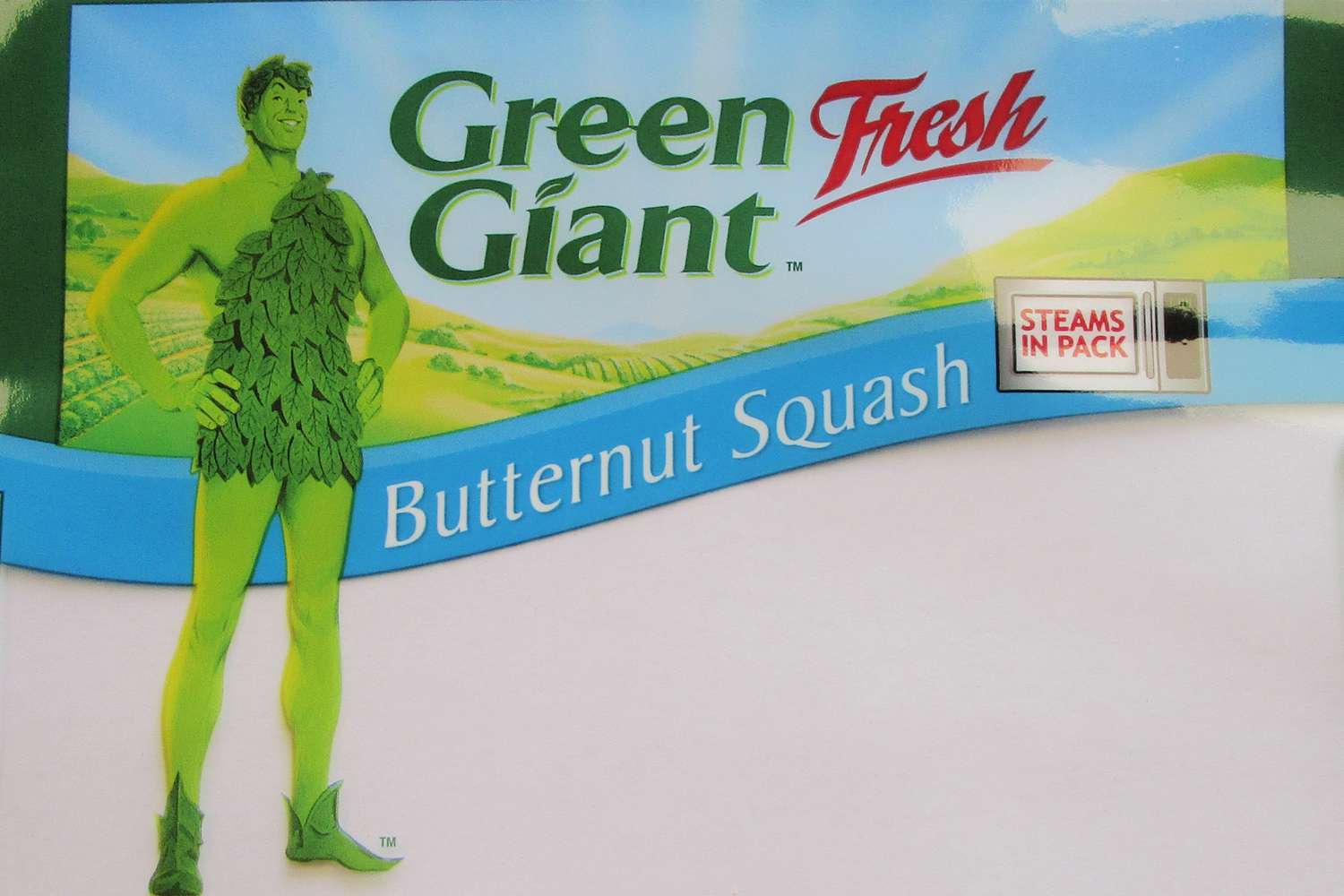 Green Giant Fresh Butternut Squash Diced Label