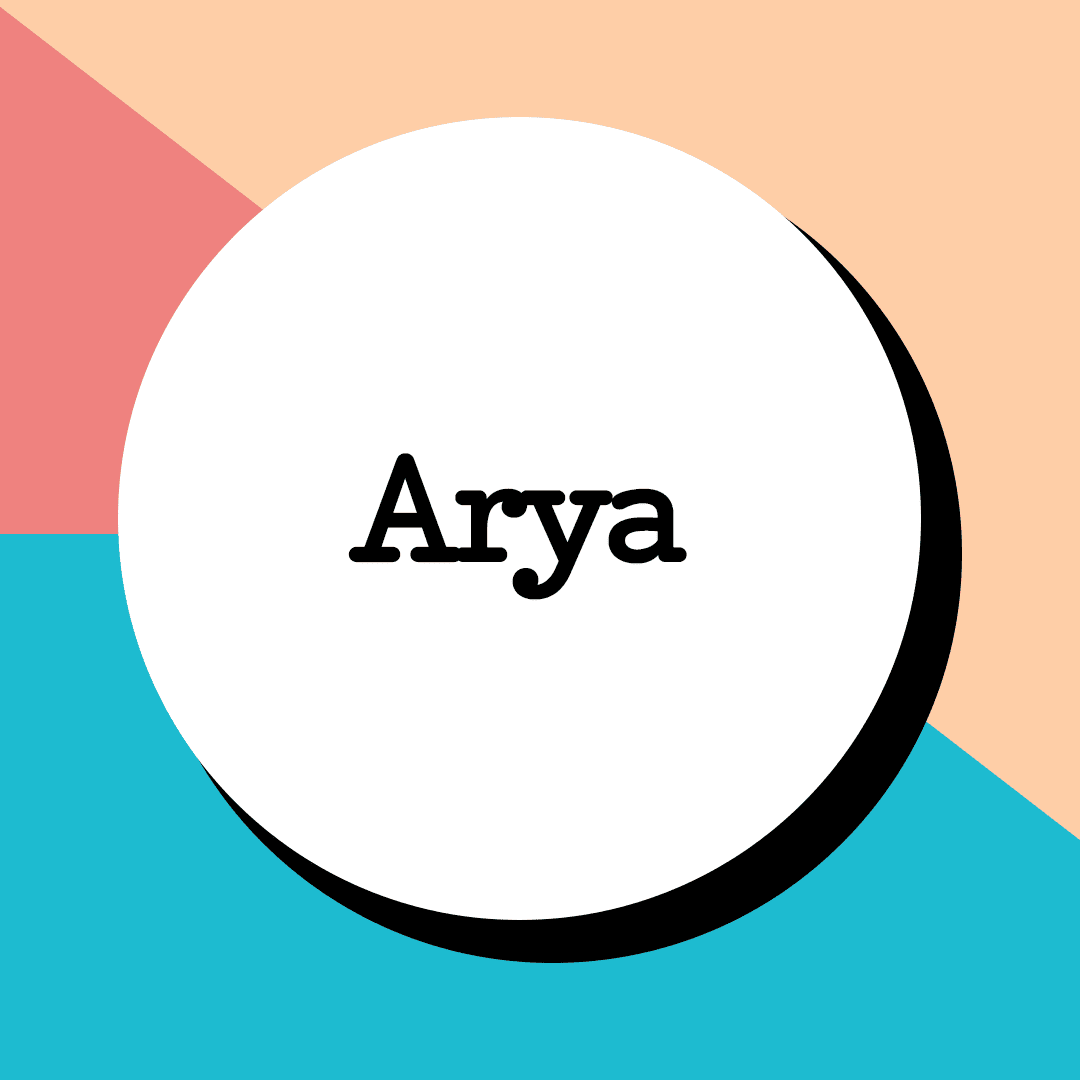 Arya girl name