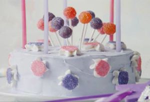 Very Violet Sparkle Cake