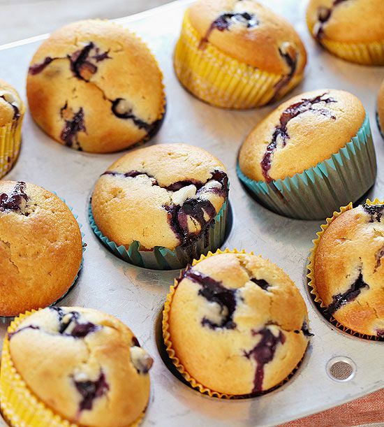 The Best Blueberry Muffins 