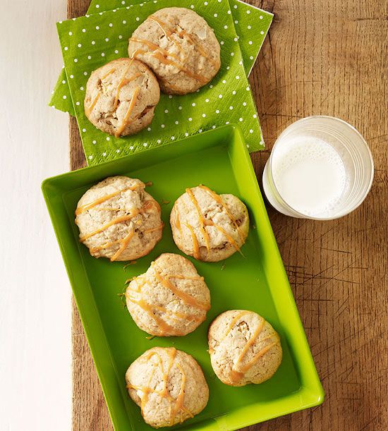 Caramel Apple Cookies 