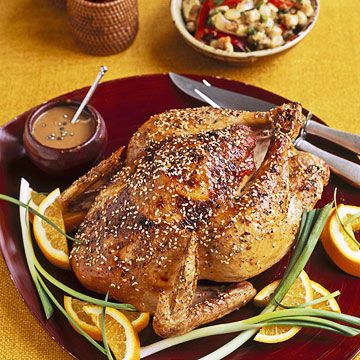 Szechuan Roasted Chicken with Stuffing 
