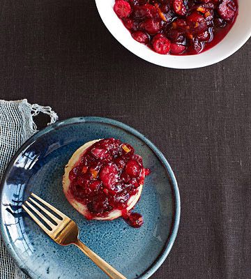 Cranberry Upside-Down Cakes 