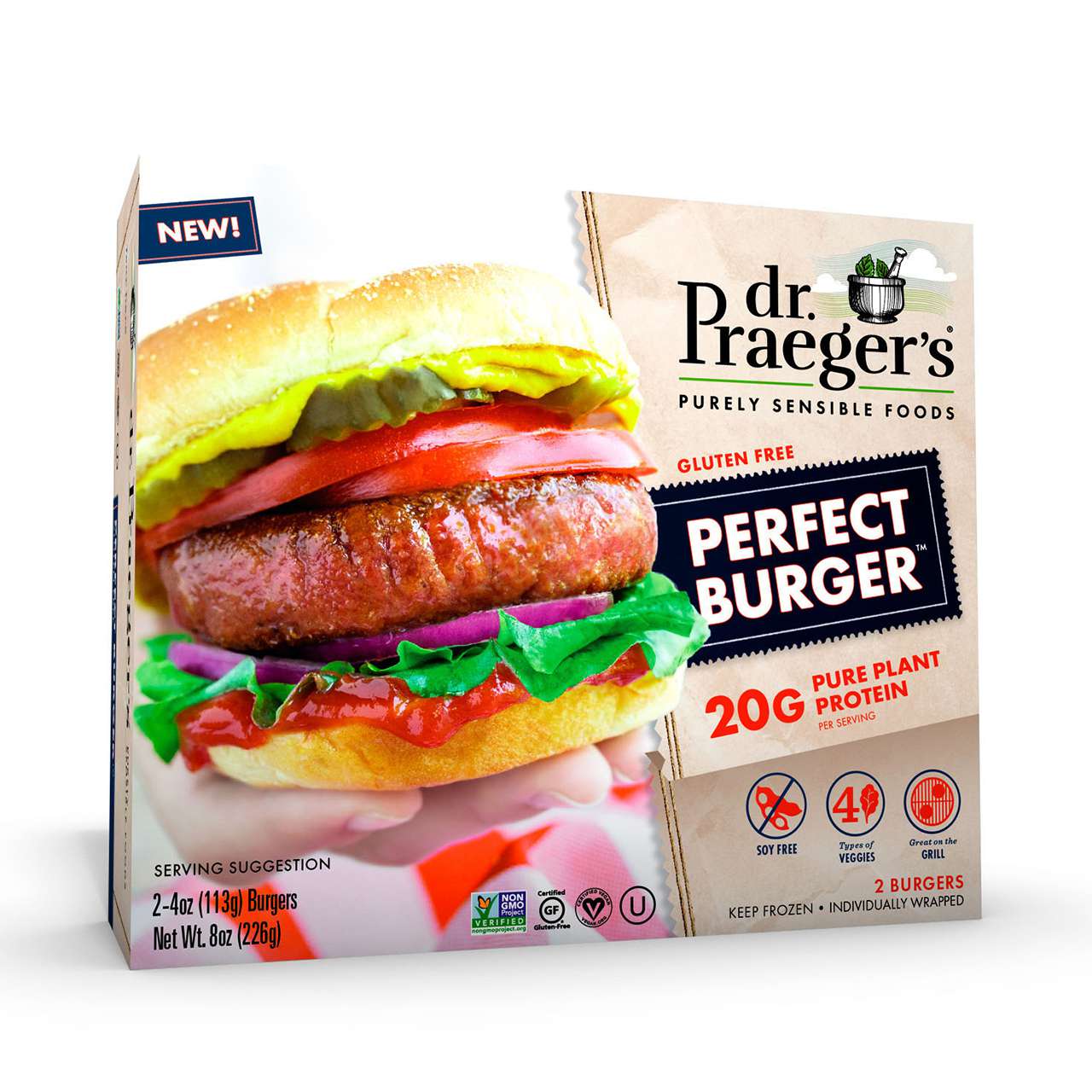 Dr. Praeger’s Perfect Burger