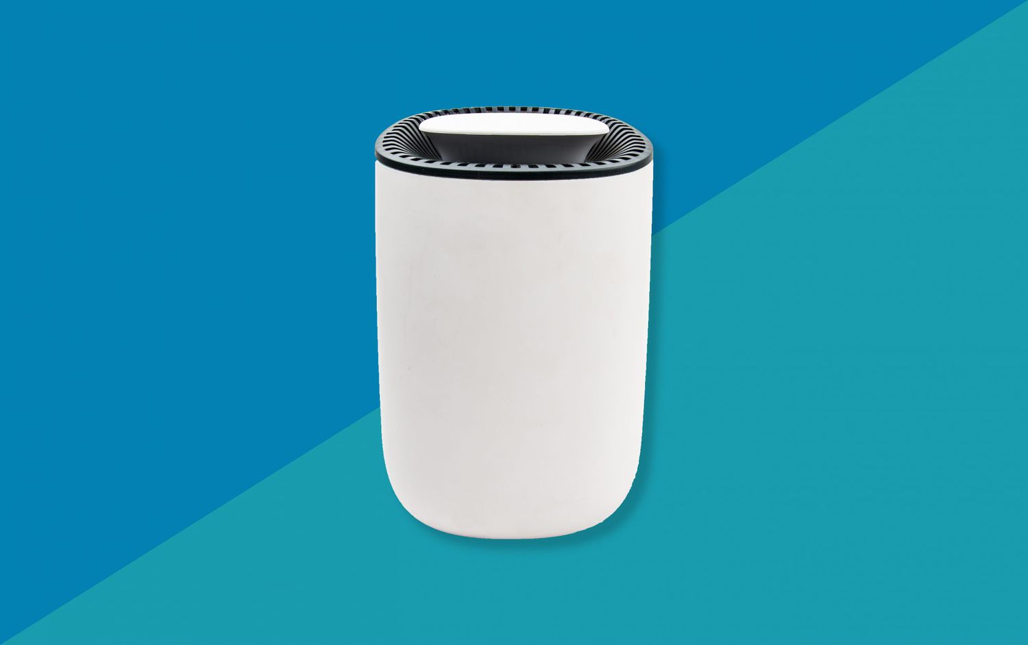 air purifier on patterned background