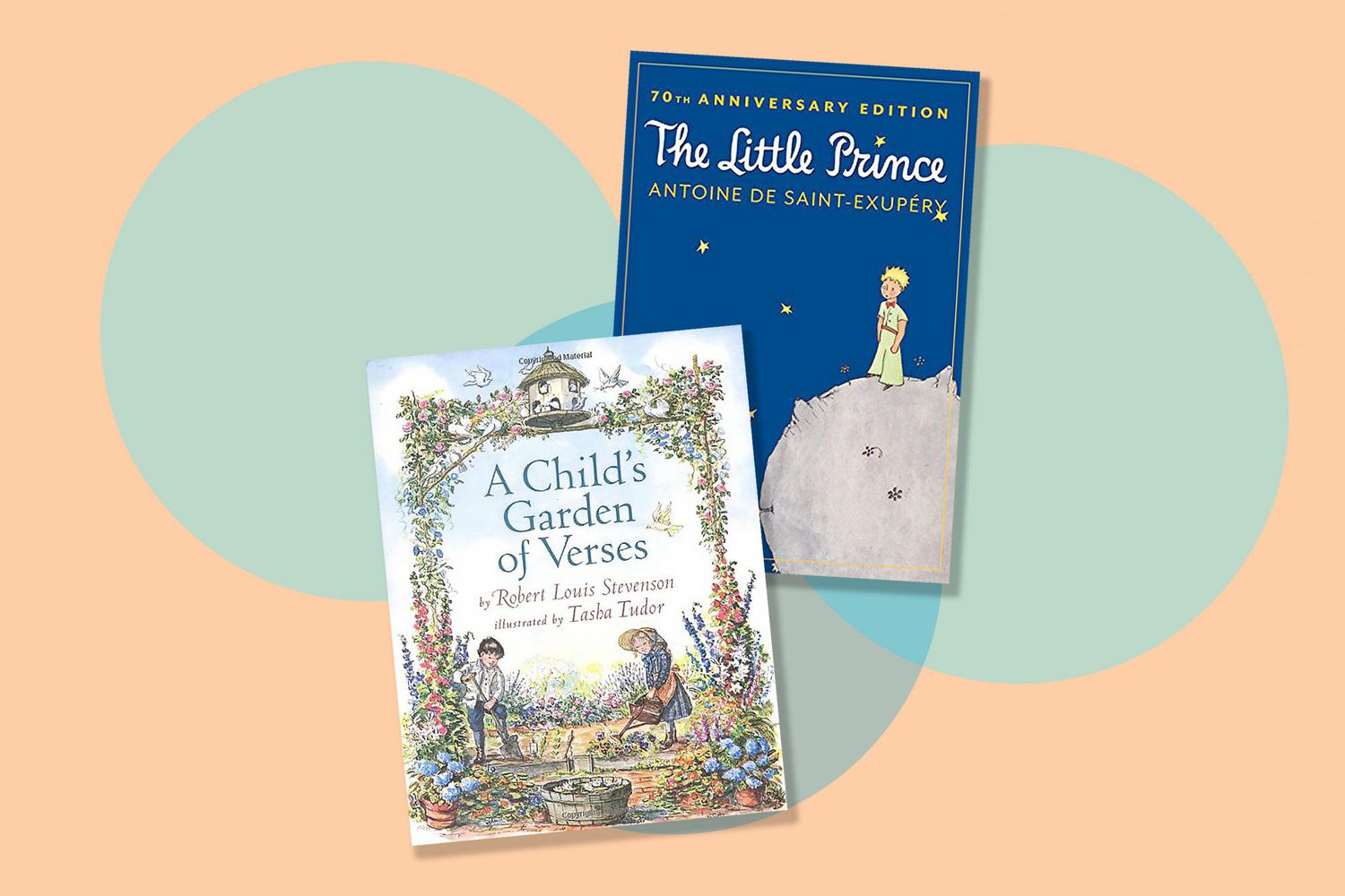 The Child's Garden of Verses Book Cover and The Little Prince Book Cover