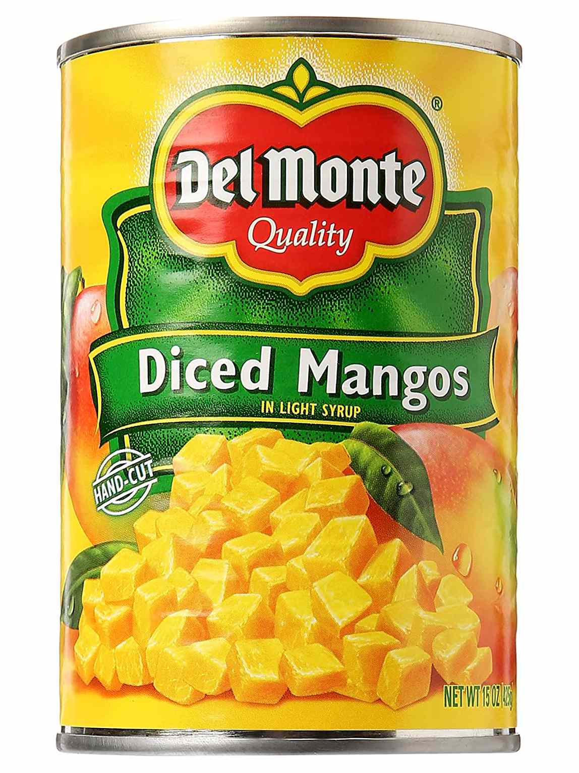 Del Monte Diced Mangos in Light Syrup