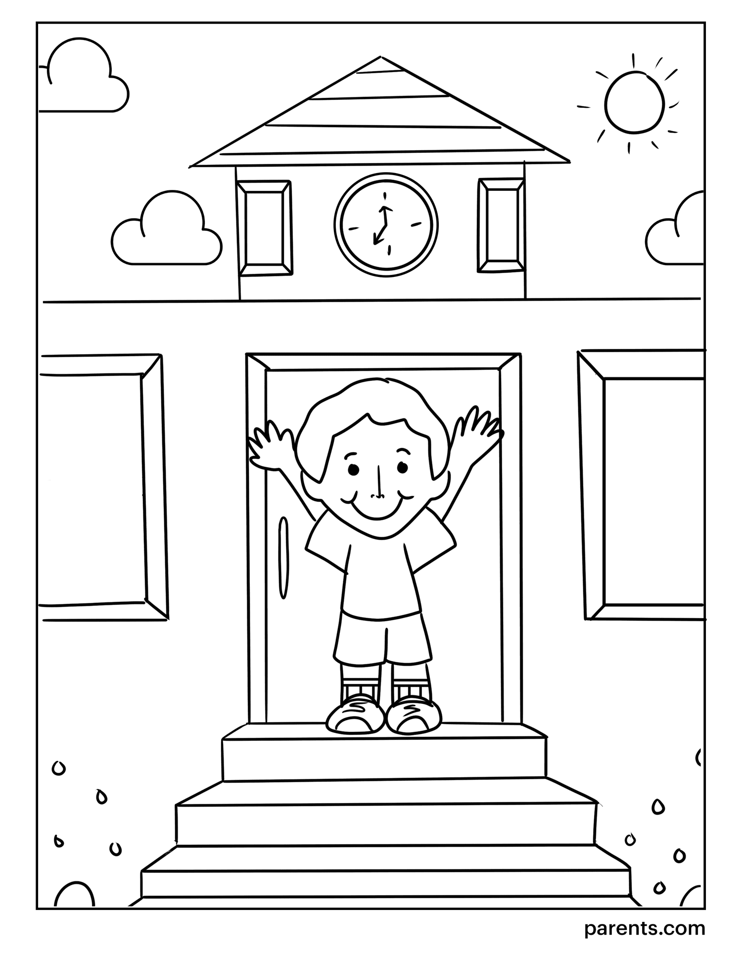 Printable Winter Coloring Pages   Parents