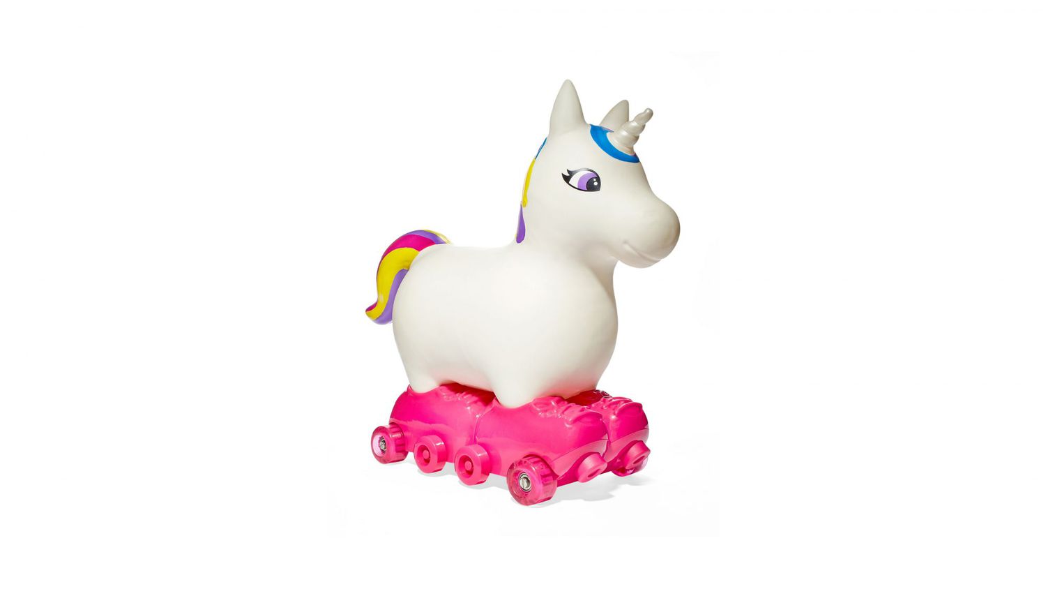 Kid Trax Silly Skaters Unicorn Inflatable Ride-On Toy