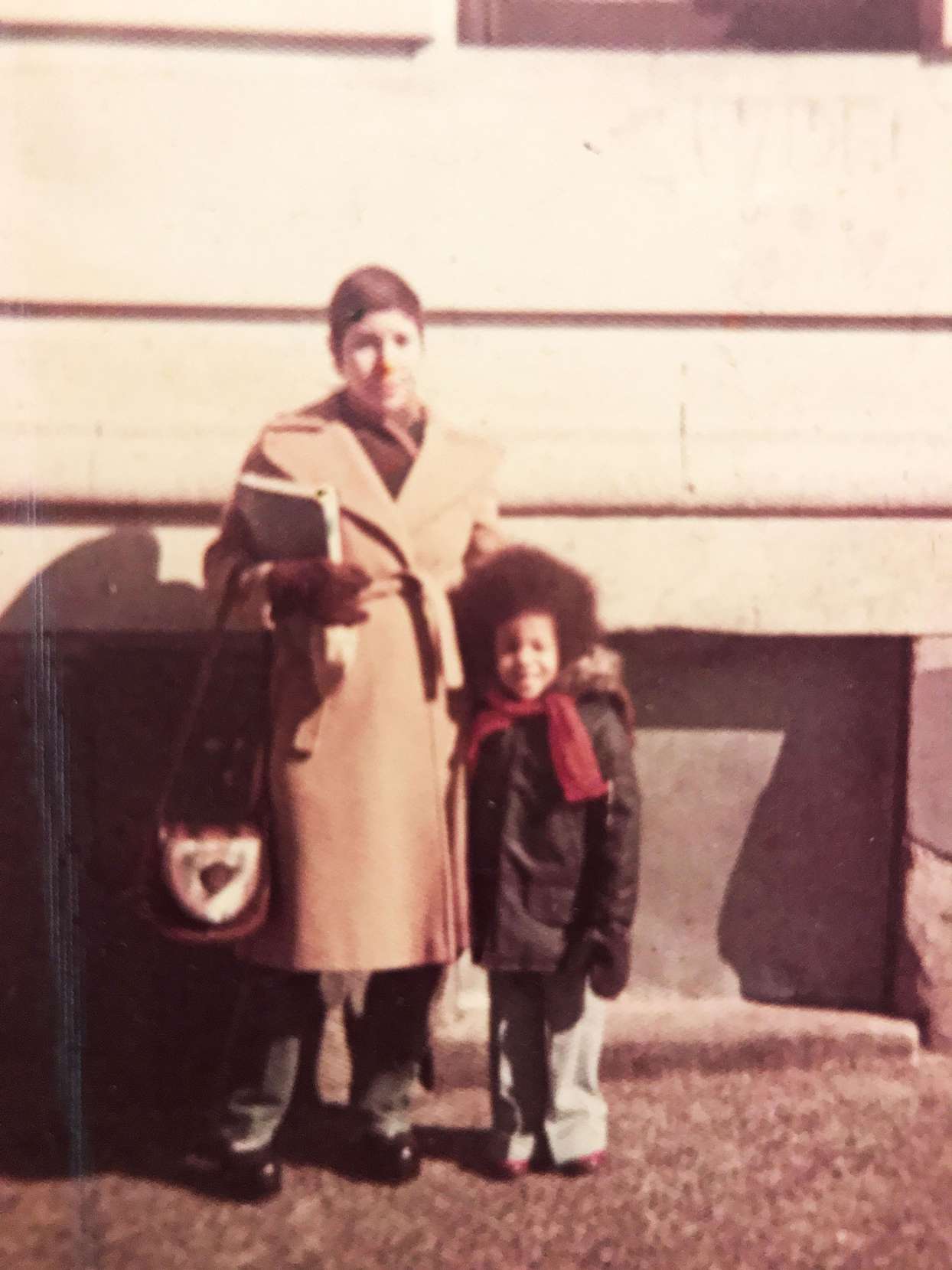 Sunny Hostin with her mother