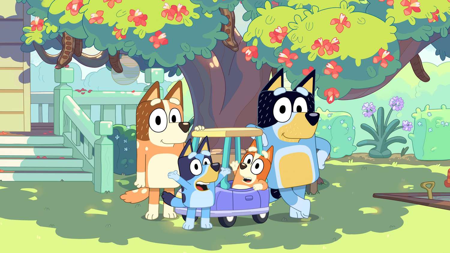 An image of the show Bluey.