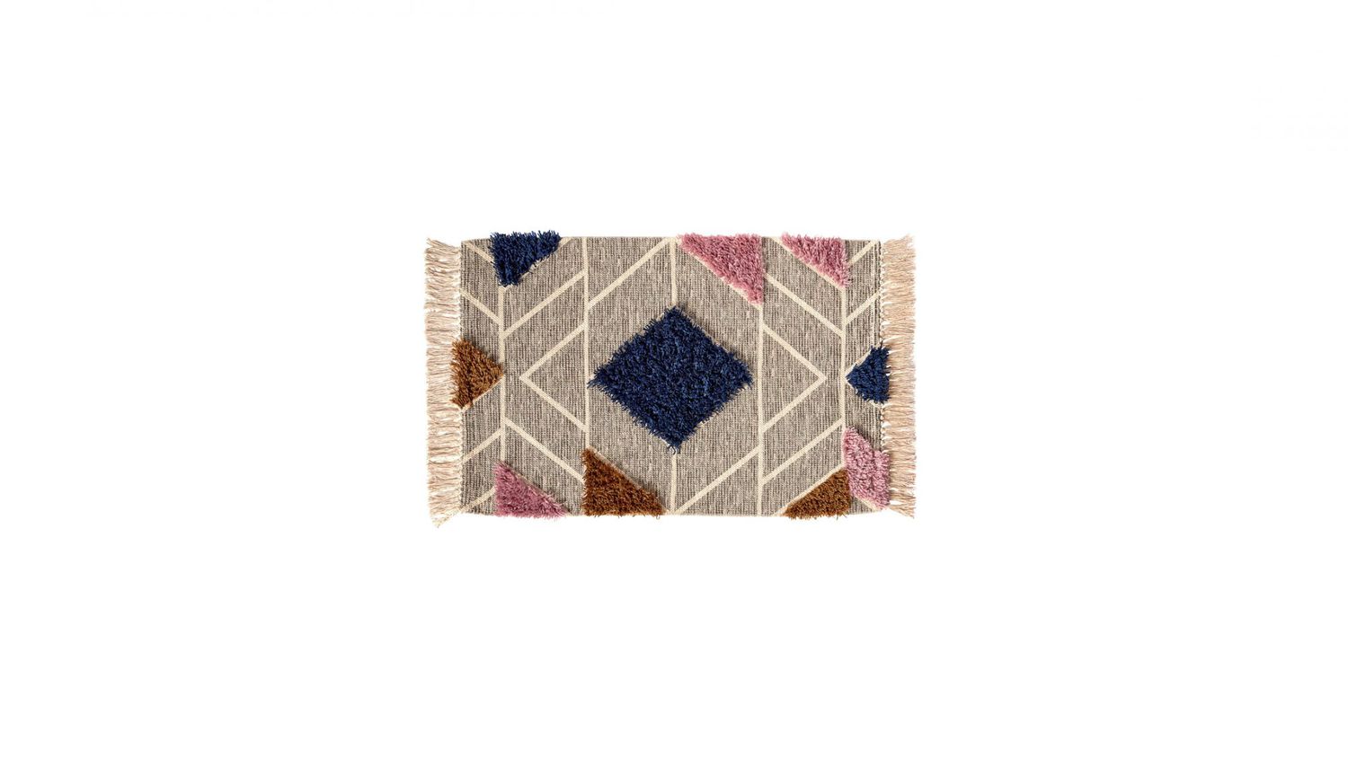 Diamond Aztec Tufted Flat Weave Area Rug by Drew Barrymore Flower Home