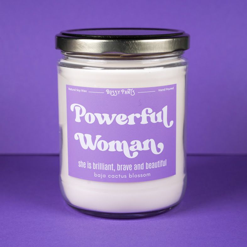 Bossy Pants Powerful Woman Candle