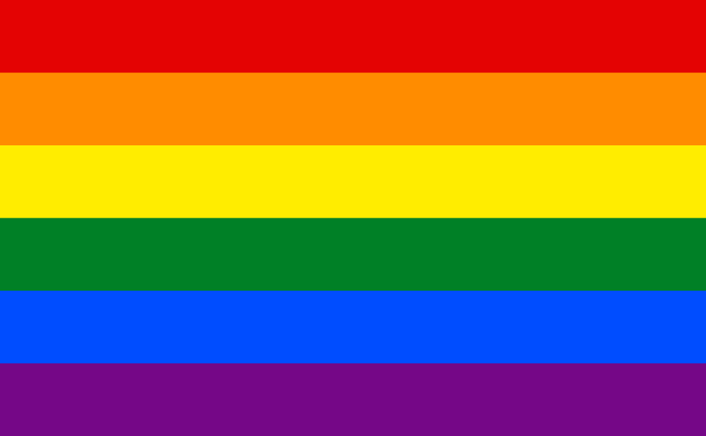 LGBTQ Rainbow Pride Flag