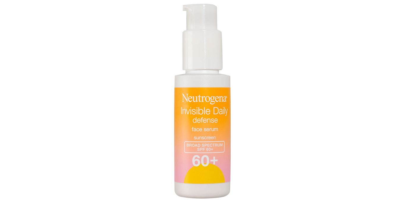 Neutrogena Invisible Daily Defense Face Serum SPF 60+ broad spectrum sunscreen