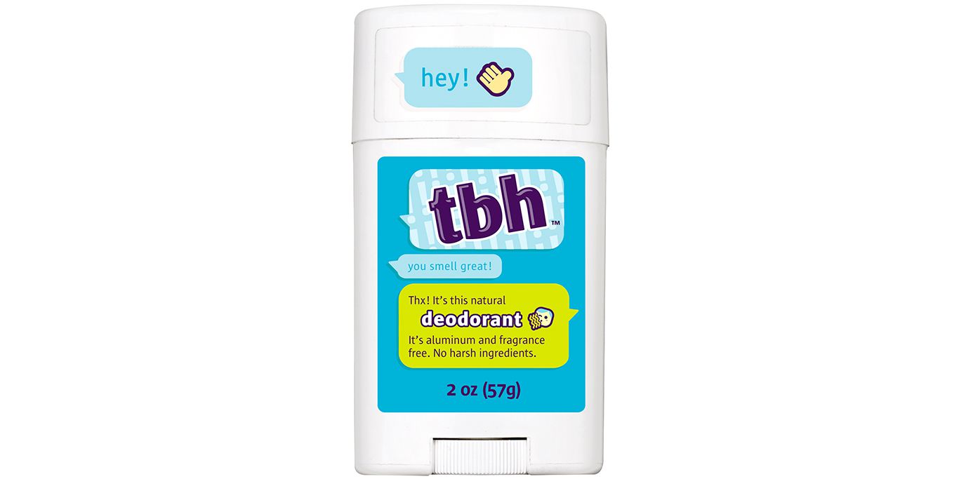 TBH Kids Deodorant natural fragrance-free
