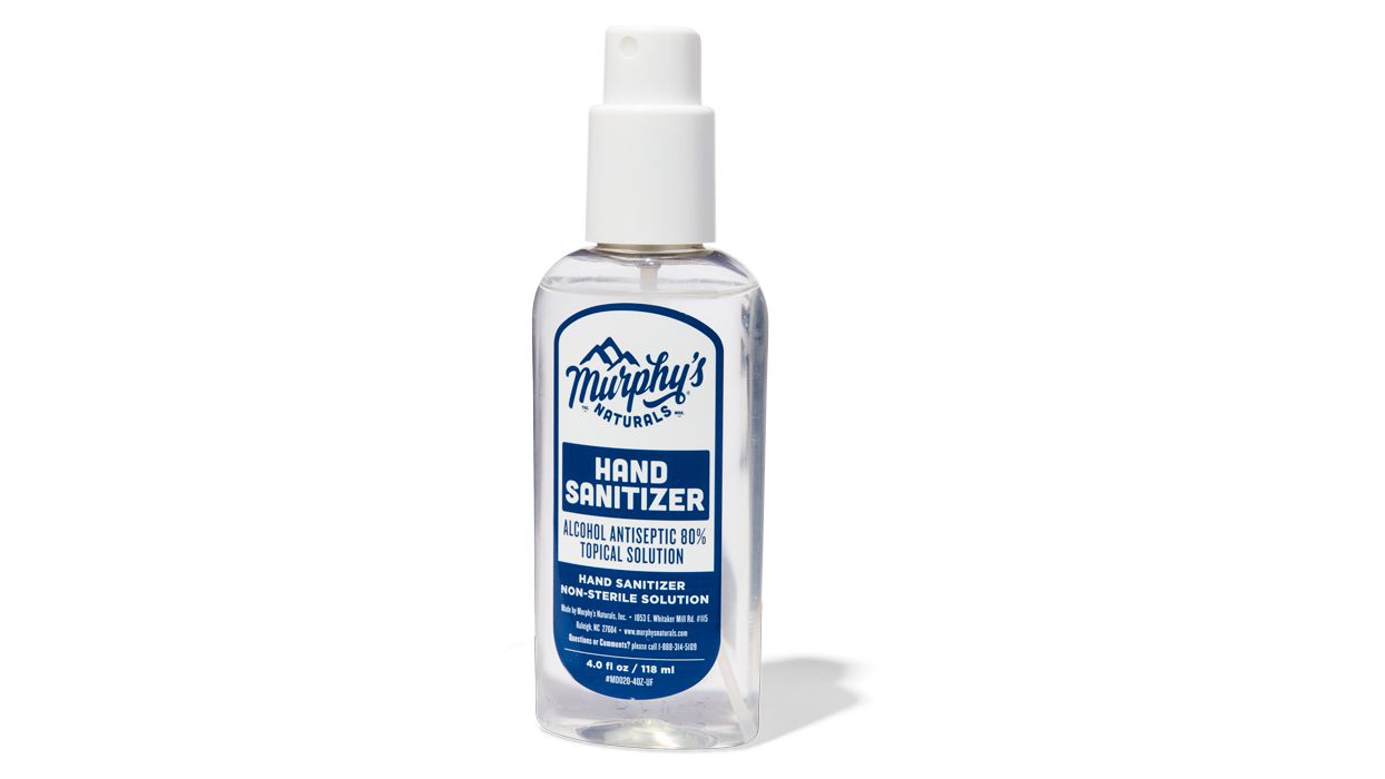 Best Unscented Hand-Sanitizer Spray: Murphy's Naturals Hand Sanitizer