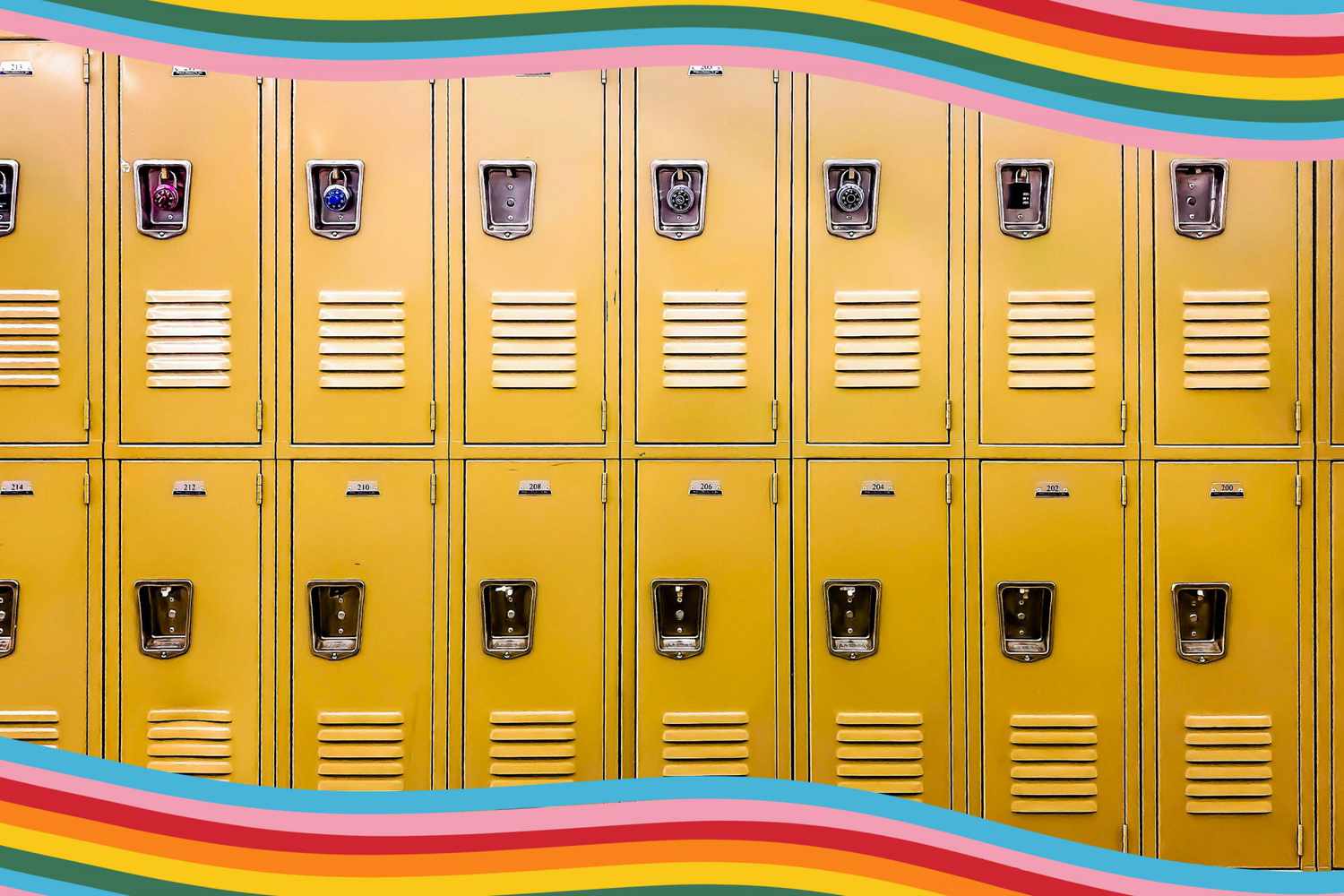 An image of school lockers.