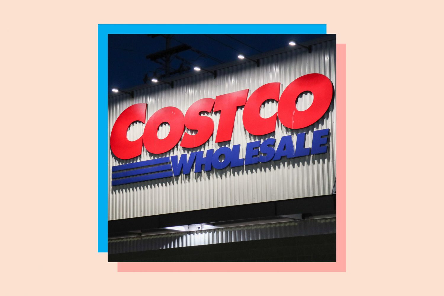 An image of a Costco sign.