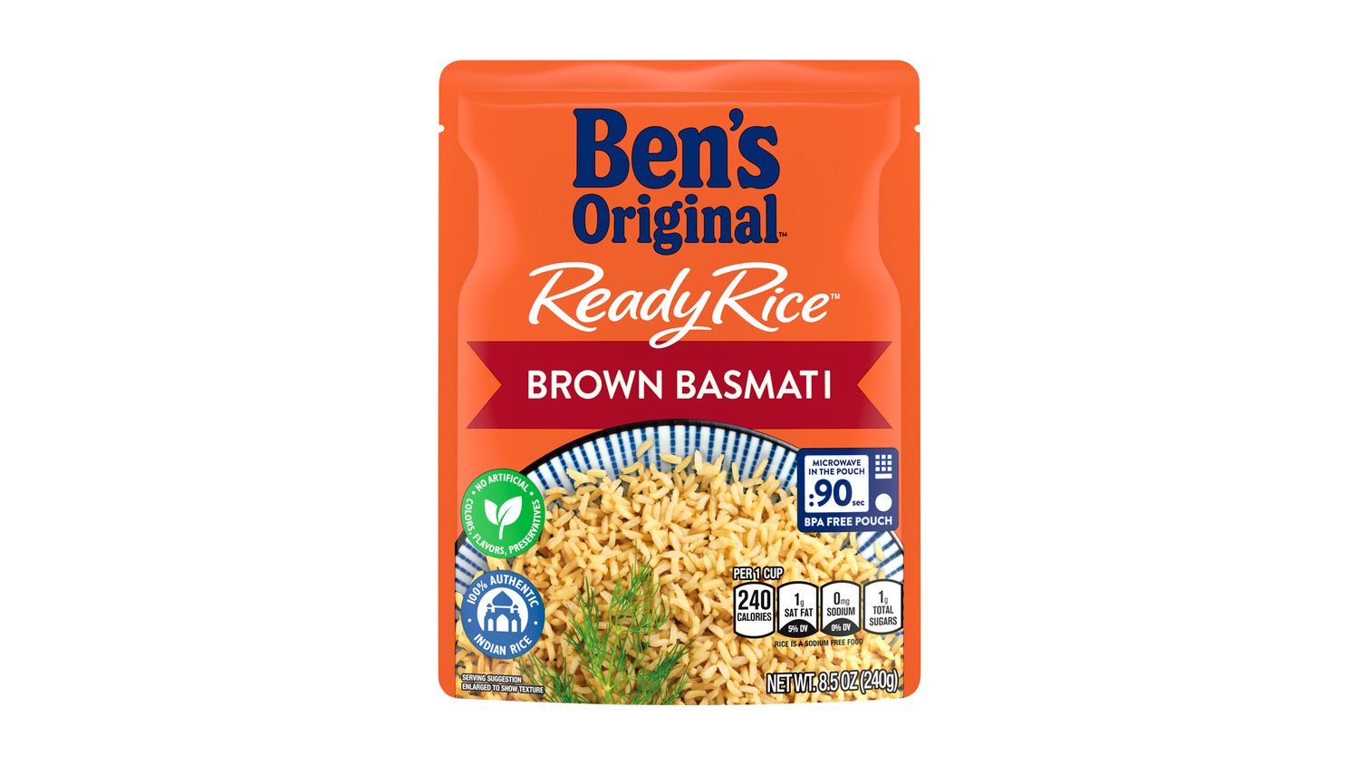 Ben's Original Ready Rice Brown Basmati