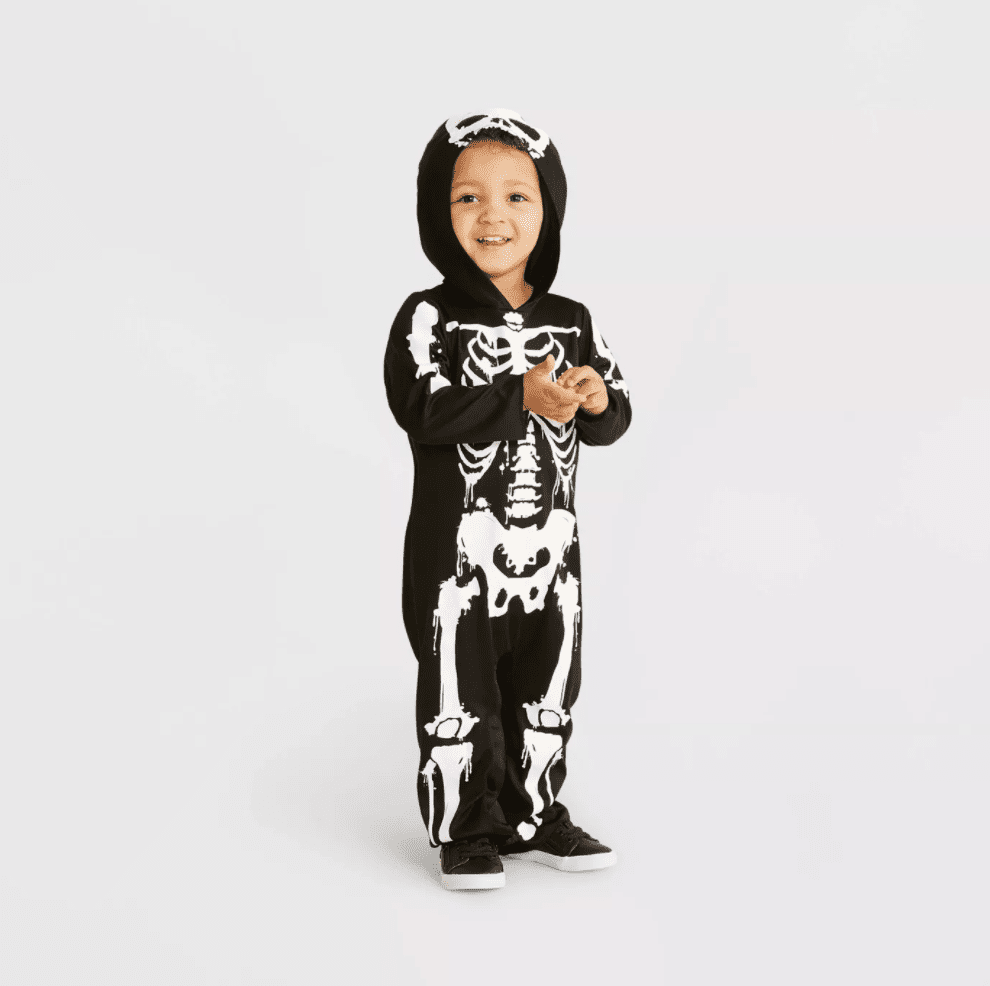 Skeleton Toddler Halloween Costume