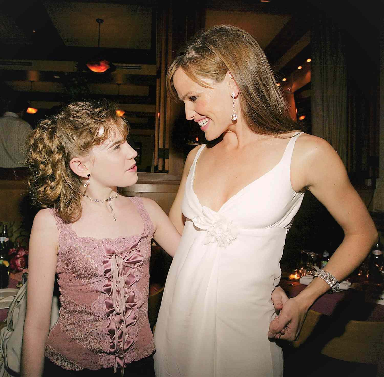 Christa B. Allen and Jennifer Garner at the "13 Going On 30" After Party in 2004