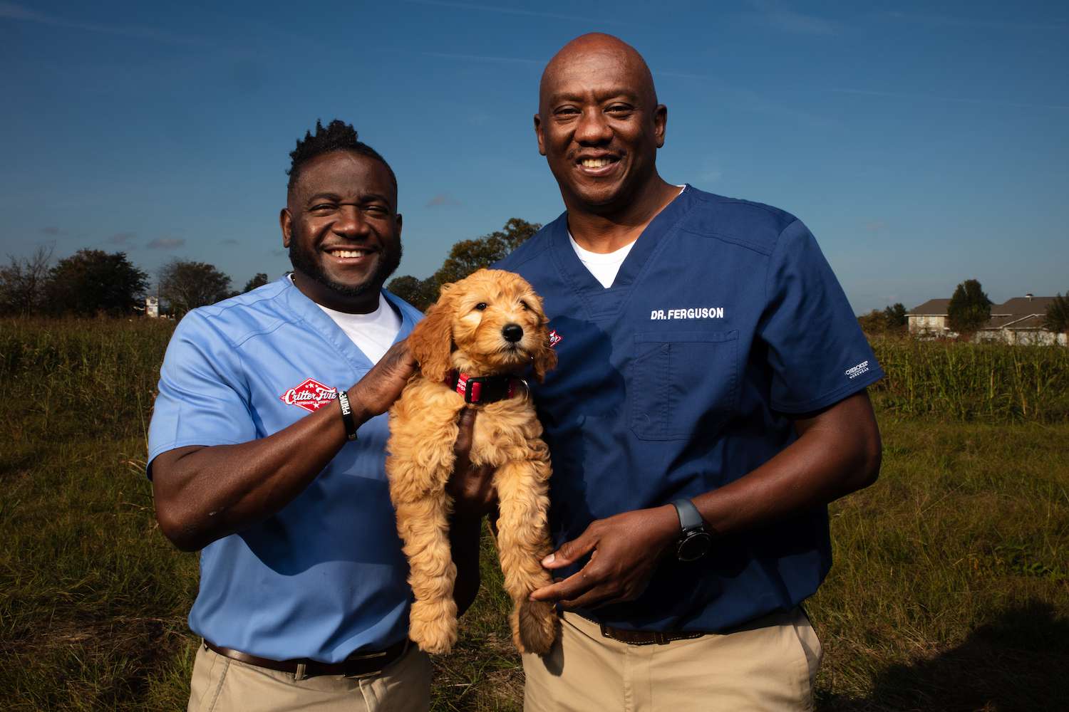 Drs. Vernard Hodges and Terrence Ferguson are two longtime friends who own and operate Critter Fixer Veterinary Hospital located south of Atlanta.