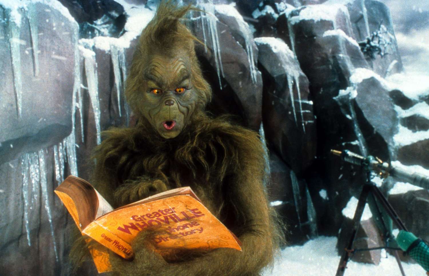 An image of the Grinch.