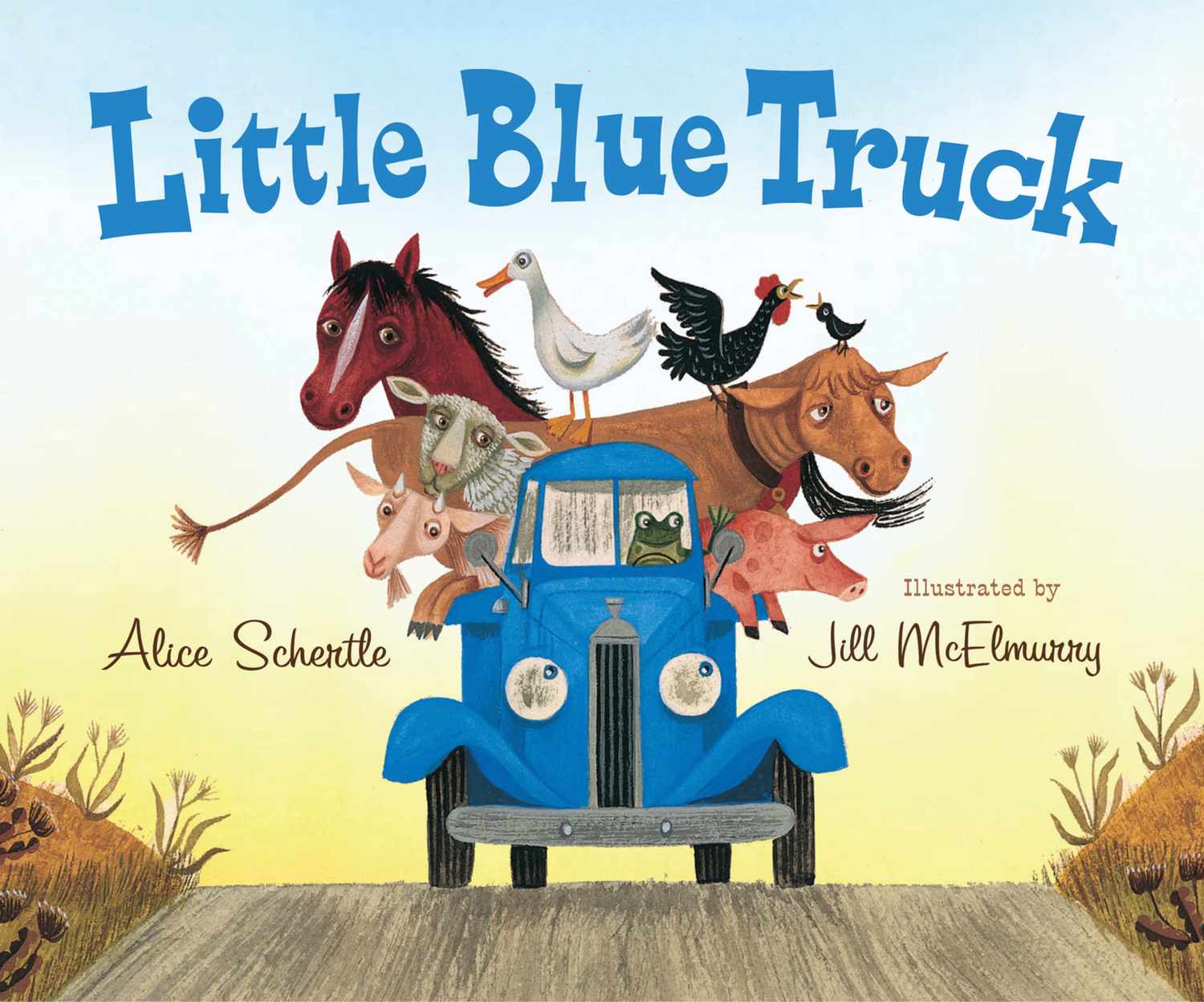 little blue truck book