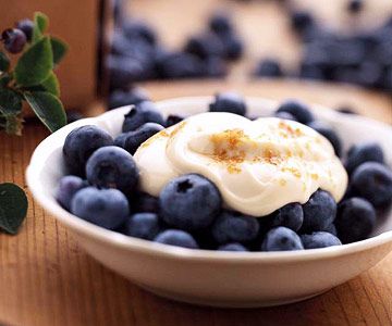 Blueberry Cream Treats