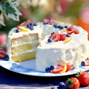 Lemon-Cream Dessert Cake 