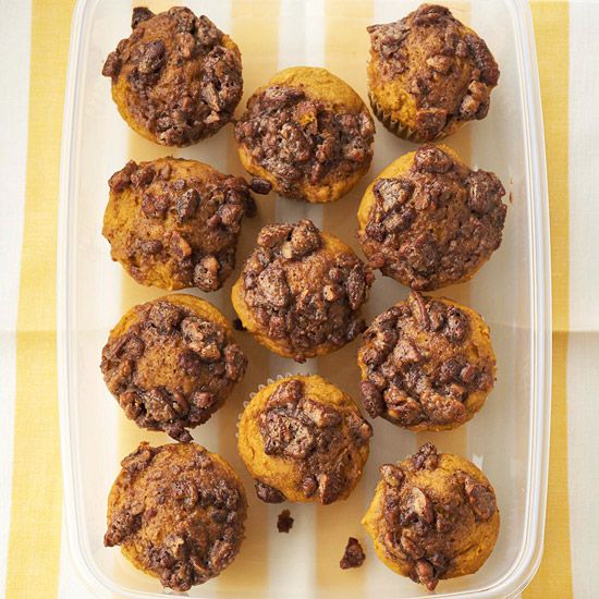 Pumpkin-Praline Muffins