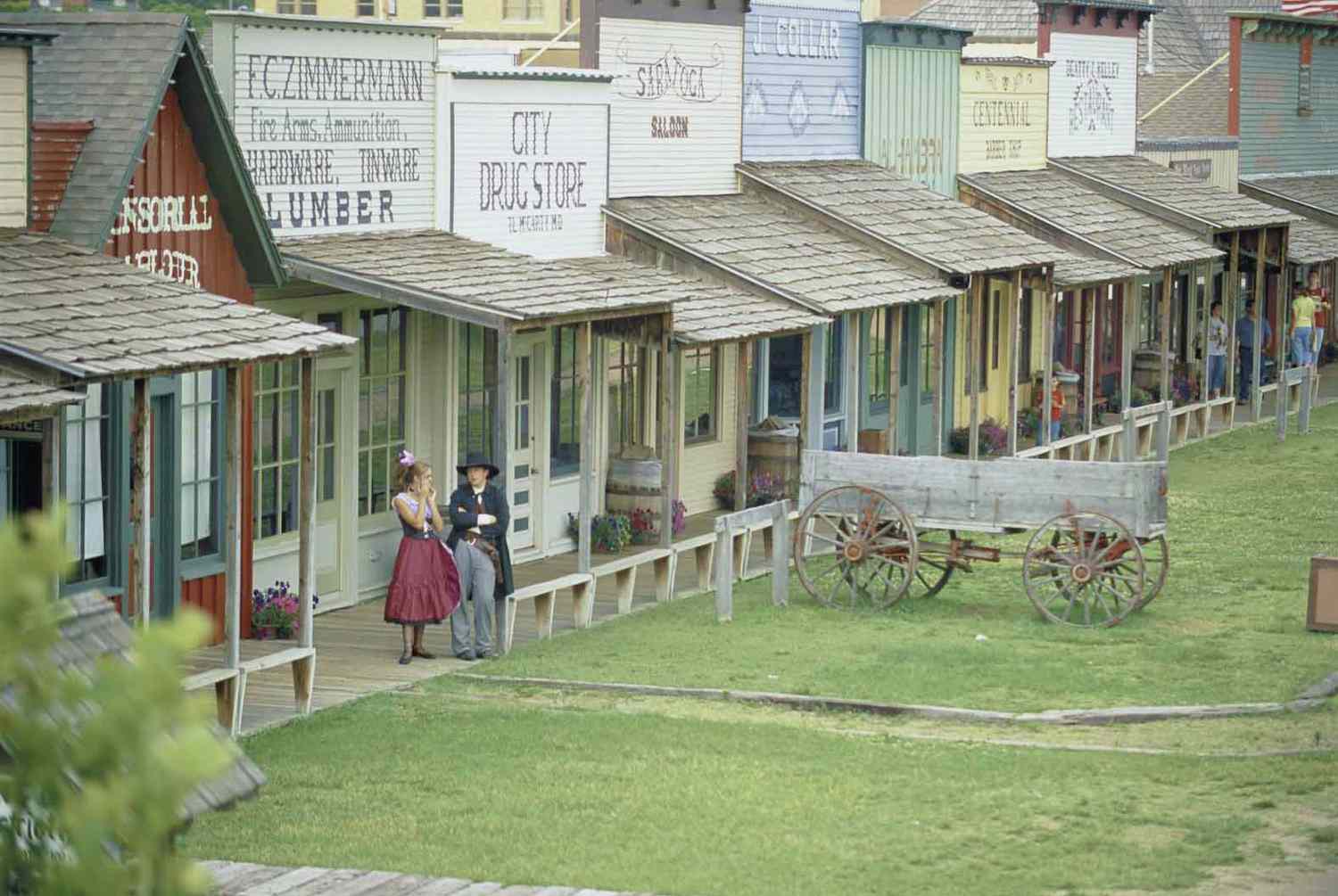 Boot Hill Museum and Old Front Street.