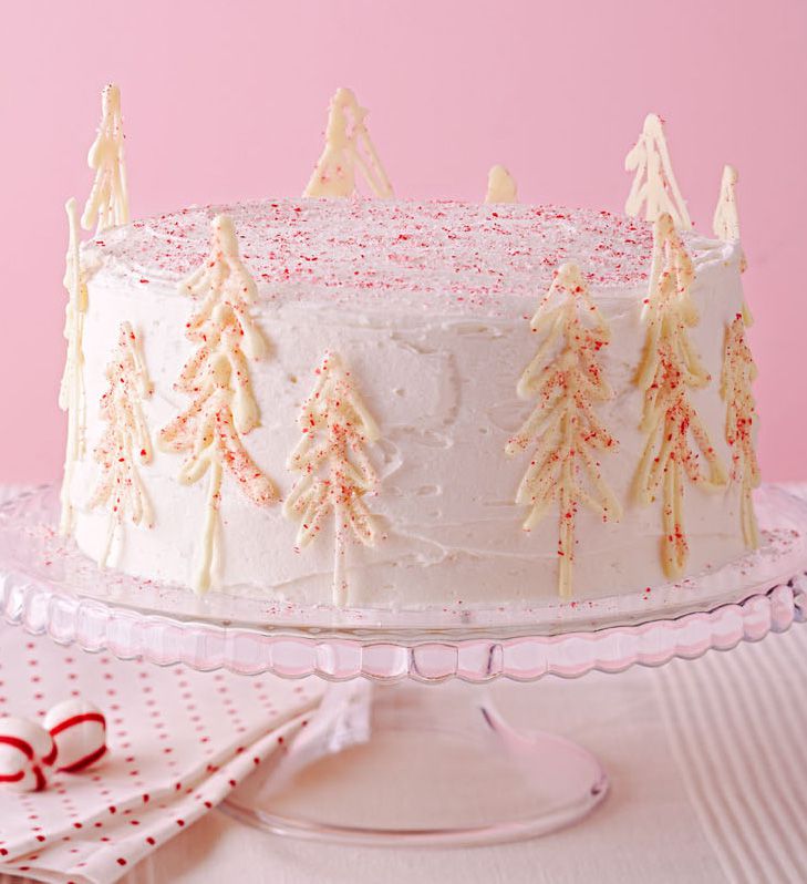 Peppermint Forest Cake
