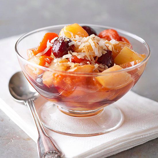 Fruit Compote with Ginger