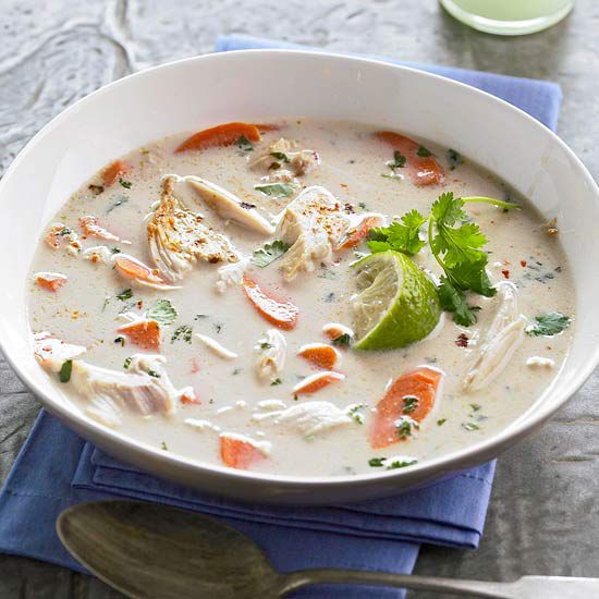 Coconut-Lime Chicken Soup