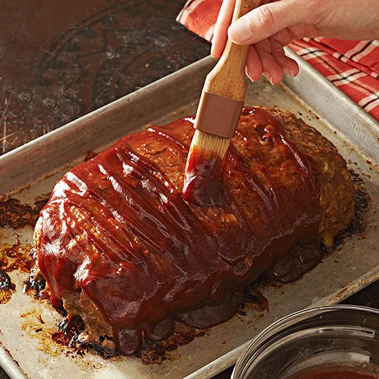 Barbecue-Sauced Meat Loaf