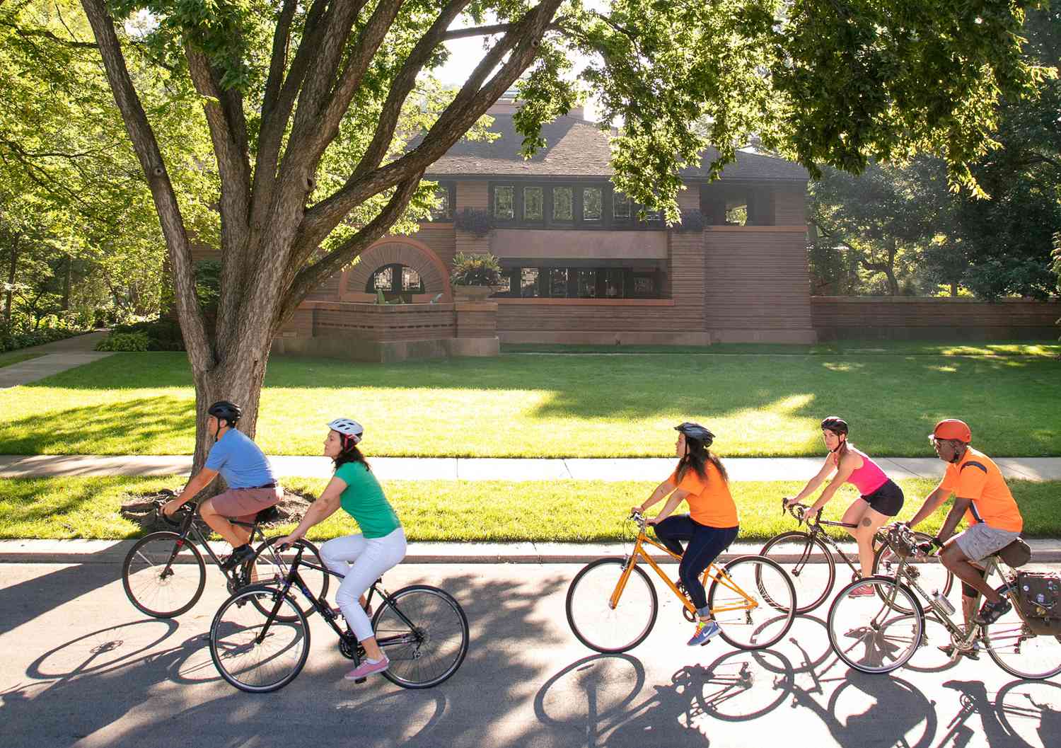 Frank Lloyd Wright Historic District Bike Ride