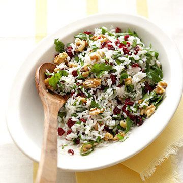 Parsley-Herb Rice with Cranberries 