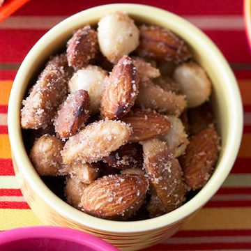 Slow Cooker Sweet-Hot Nuts 