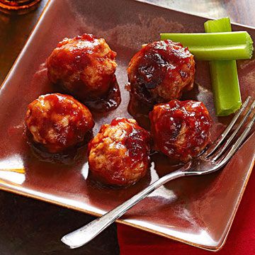 Cranberry-Sauced Meatballs Appetizer 