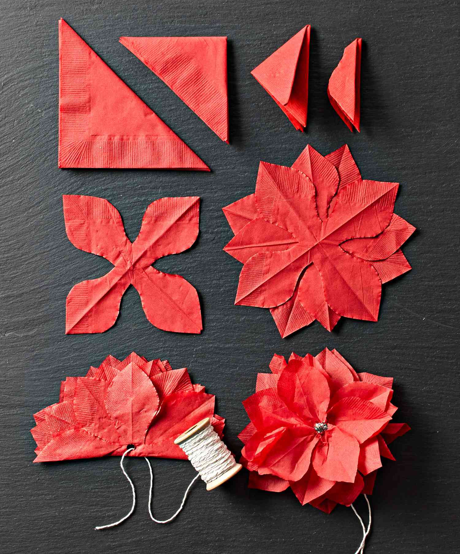 Poinsettias and crafts