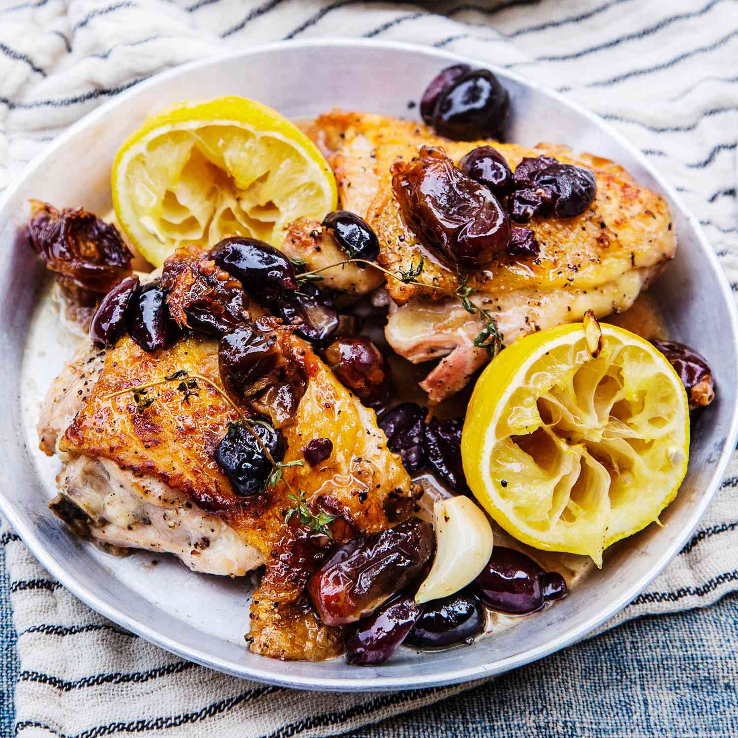 Chicken with Olives and Dates