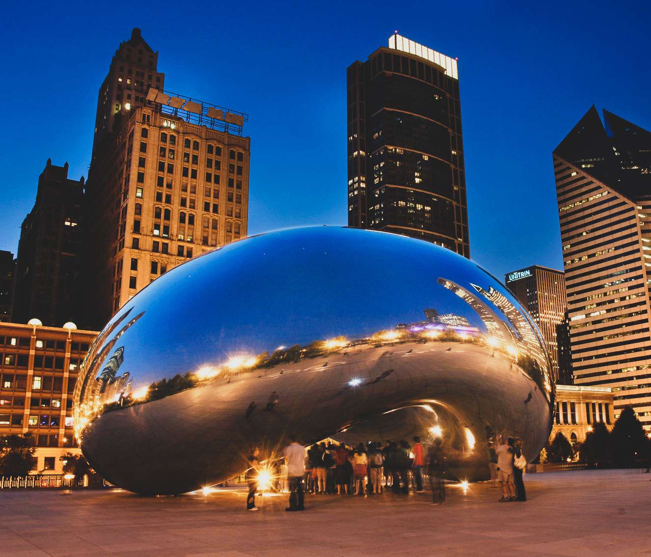 chicago bean cloud gate art