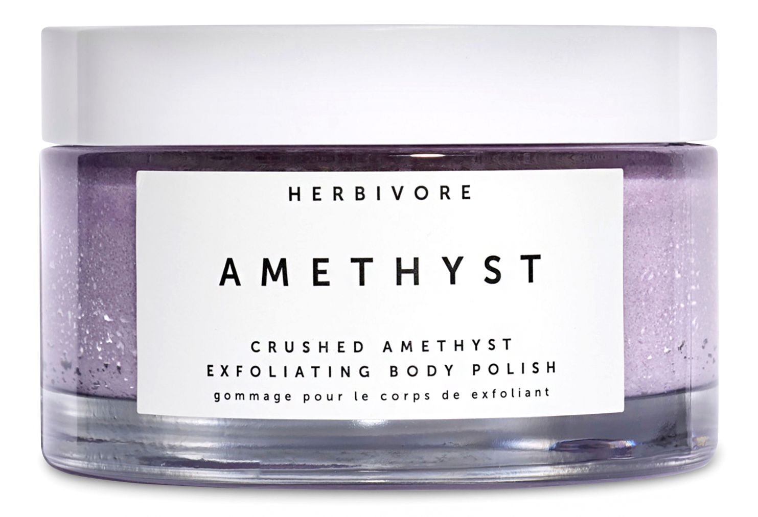 herbivore amethyst exfoliating body scrub