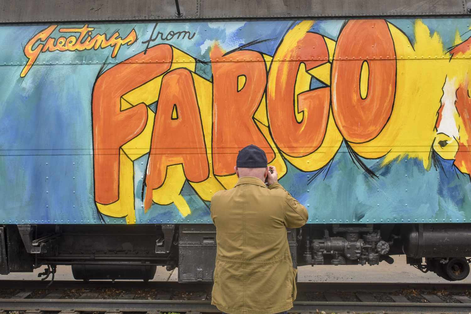 Fargo North Dakota mural
