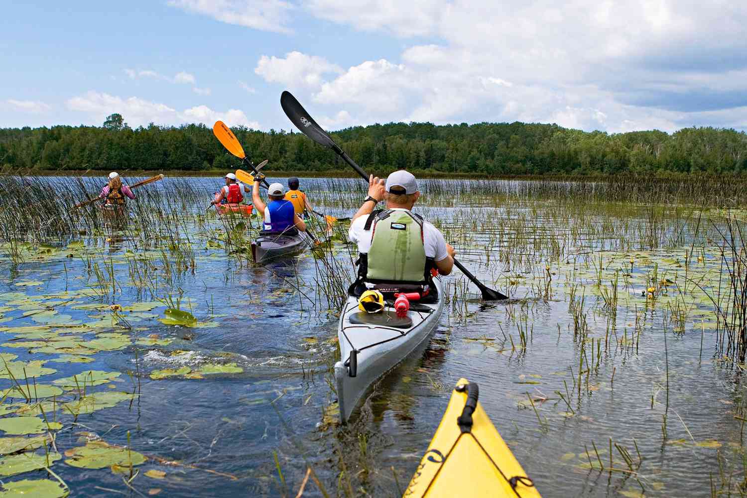 Kayaking Les Cheneaux Islands Michigan